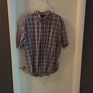 Vintage Polo Ralph Lauren short sleeve dress shirt